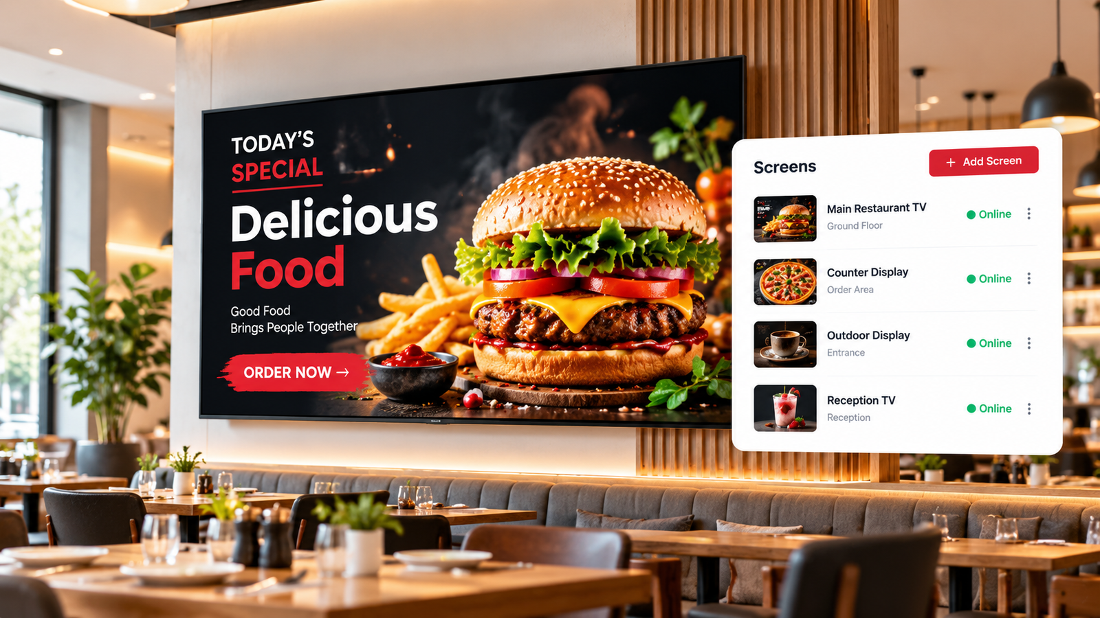 PossLab Screen digital signage