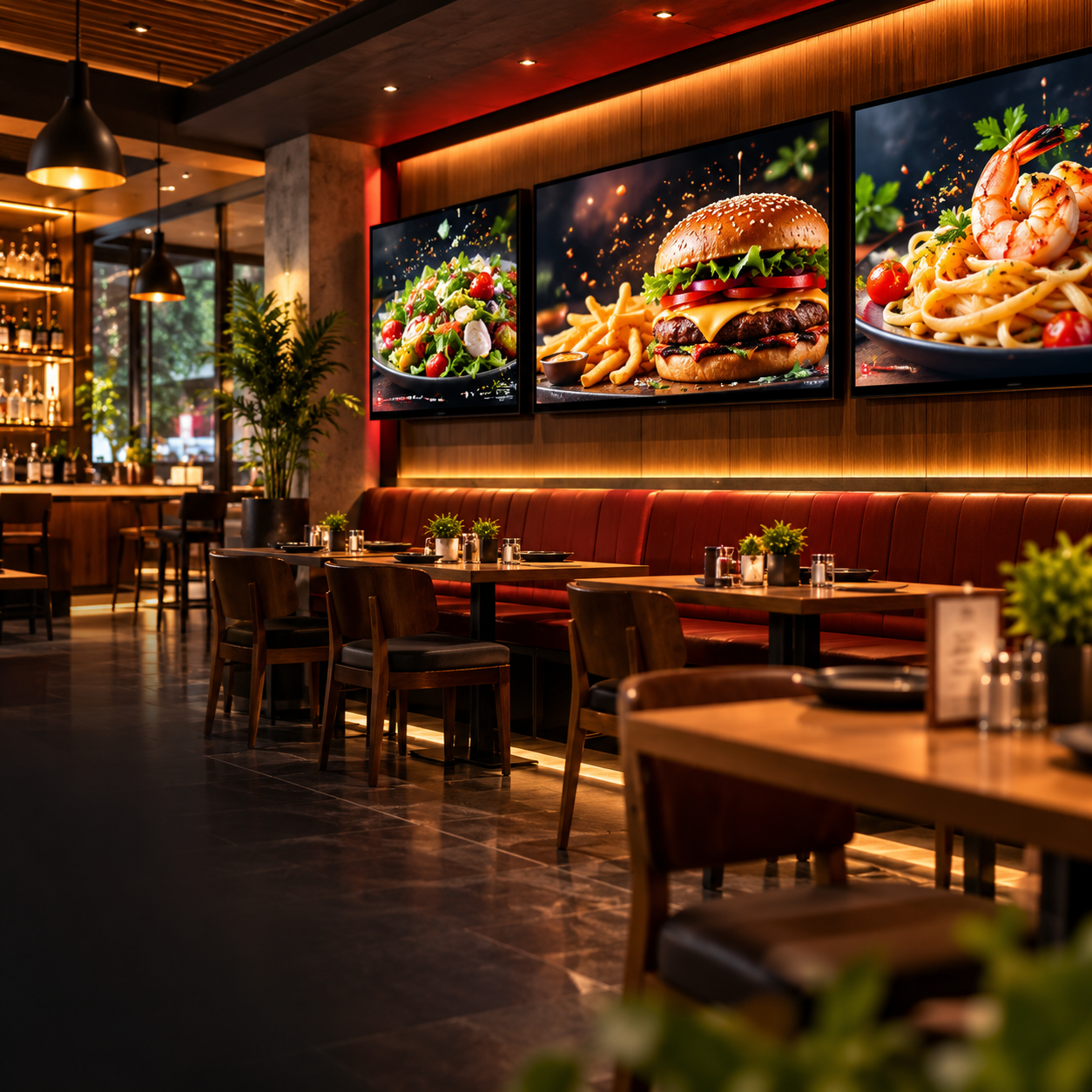 Restaurants and cafes